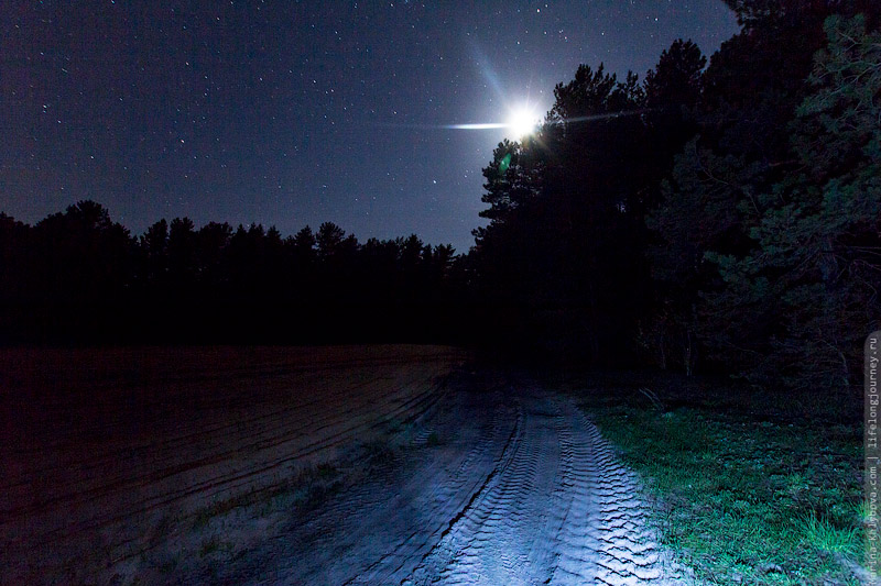 Ночь в Белоруссии
