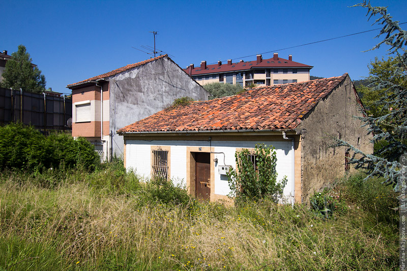 Старые домики в Овьедо
